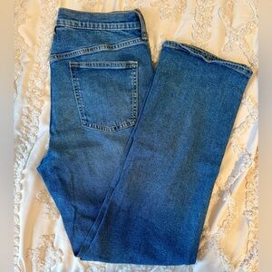 Old Navy kids Boot Cut Denim Jeans adjustable waist 18 Husky